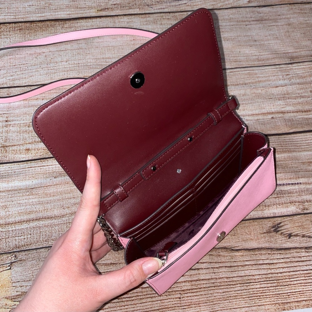 Kate Spade Pink “Love Birds” Appliqué Crossbody - Picture 5 of 13